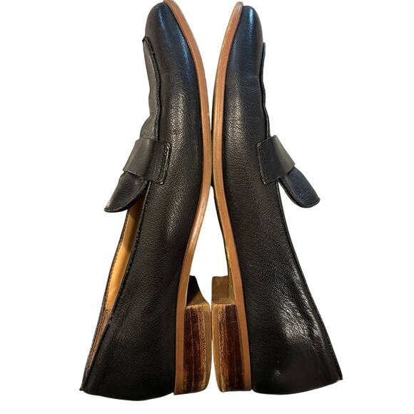 Franco Sarto Cosmo black leather loafers, women’s size 8.5 - Picture 6 of 8